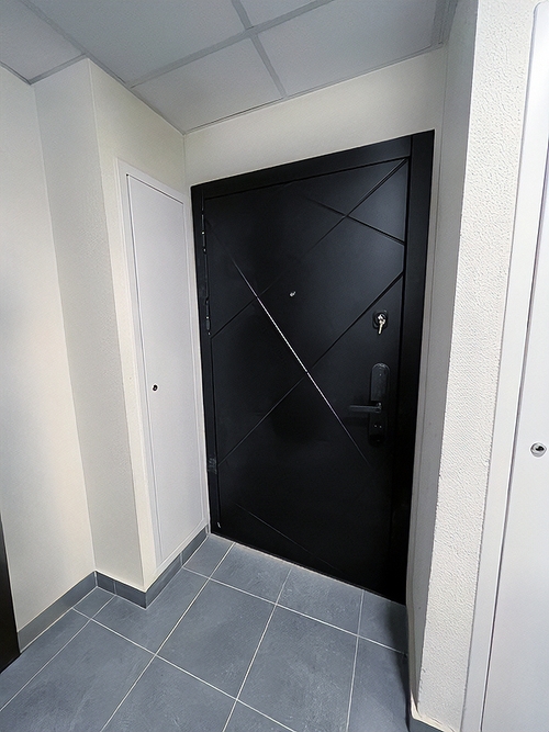 Дверь с электронным замком Дверь с электронным замком