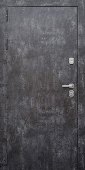 Стальная дверь с отделкой панелями МДФ «текстура камня»