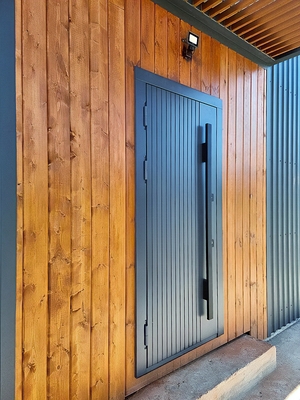 Дверь МДФ с бугельной ручкой