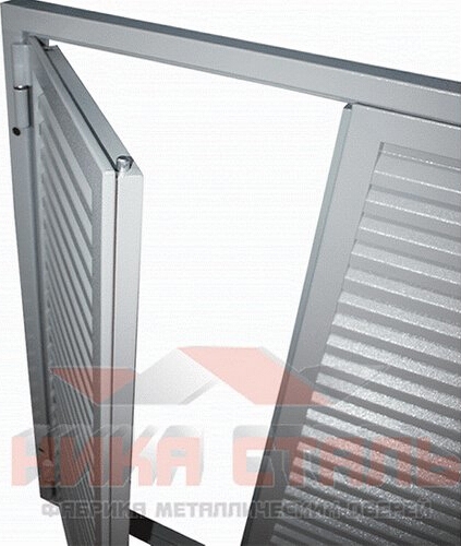 Двустворчатые ставни-жалюзи на окно Двустворчатые ставни-жалюзи на окно