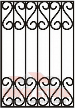 Сварная решетка на окно СР 13 Сварная решетка на окно СР 13