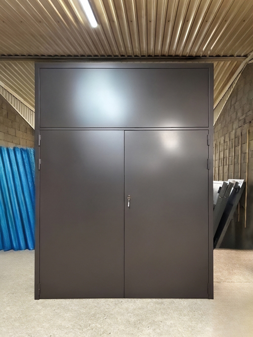 Ворота с фрамугой Ворота с фрамугой